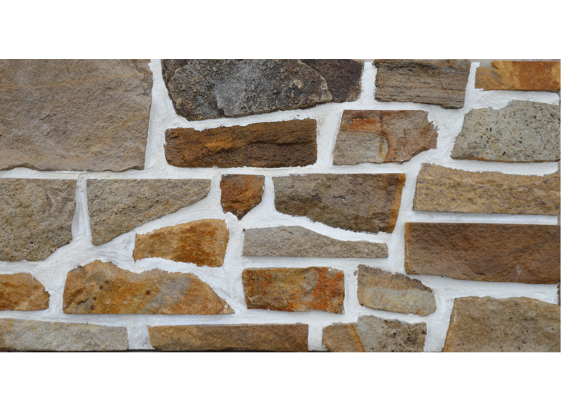 Yorkstone Buff stone cladding